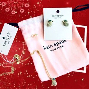 KATE SPADE PERFECT PICNIC EARRINGS / NECKLACE SET